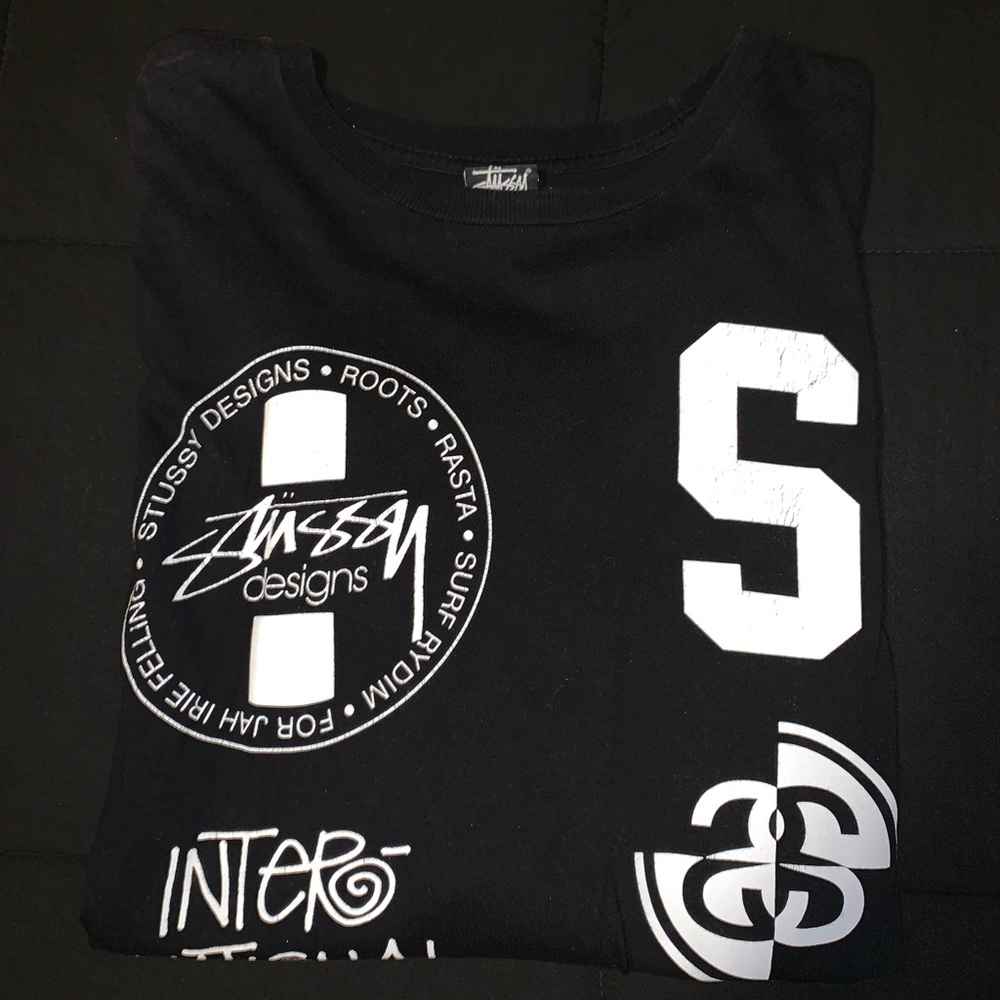 Stussy Black Longsleeve